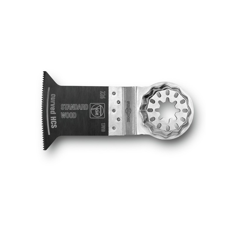 Lames de scie standard e-cut curved 1 blister(s) de 1 pièce(s) lame e-cut curved sl 50x50mm - fein