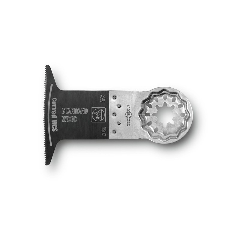 Lames de scie standard e-cut curved 1 blister(s) de 1 pièce(s) lame e-cut curved sl 65x50mm - fein