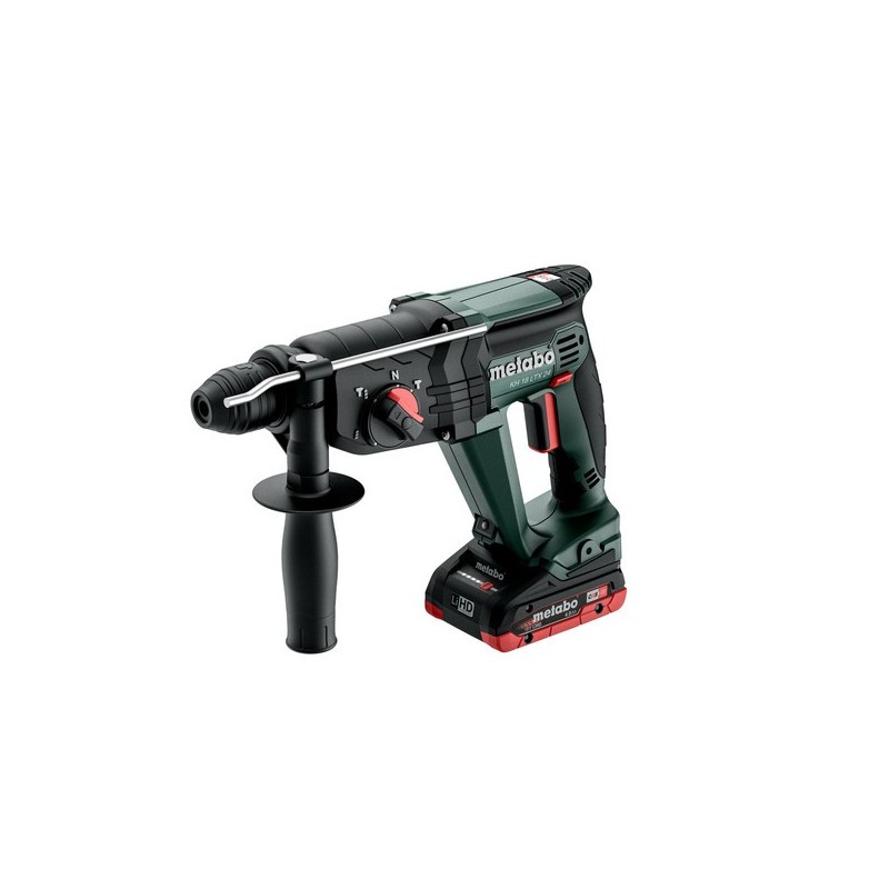 Perforateur-burineur sds-plus kh 18 ltx 24 sds + 8 et ? 16 m/s² 2 18 v moteur charbon batterie 4 ah