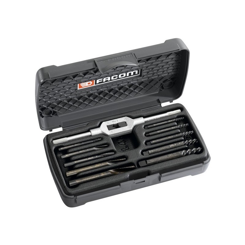 Jeux d'extracteurs de goujons extracteurs de goujons et forets coniques et tourne à gauche 1 jeu(x)