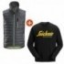 Pack doudoune sans manche + sweat