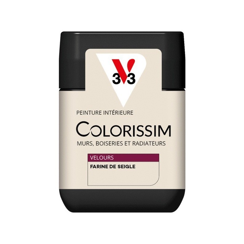 Peinture biosourcée colorissim - murs, boiseries et radiateurs supports neufs ou sains intérieur acr