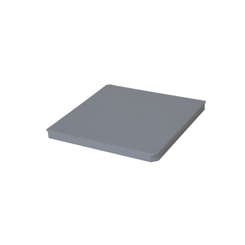 Regard eau pluviale couvercle à emboiter piéton 25 x 25 gris 1 pièce(s) - nicoll