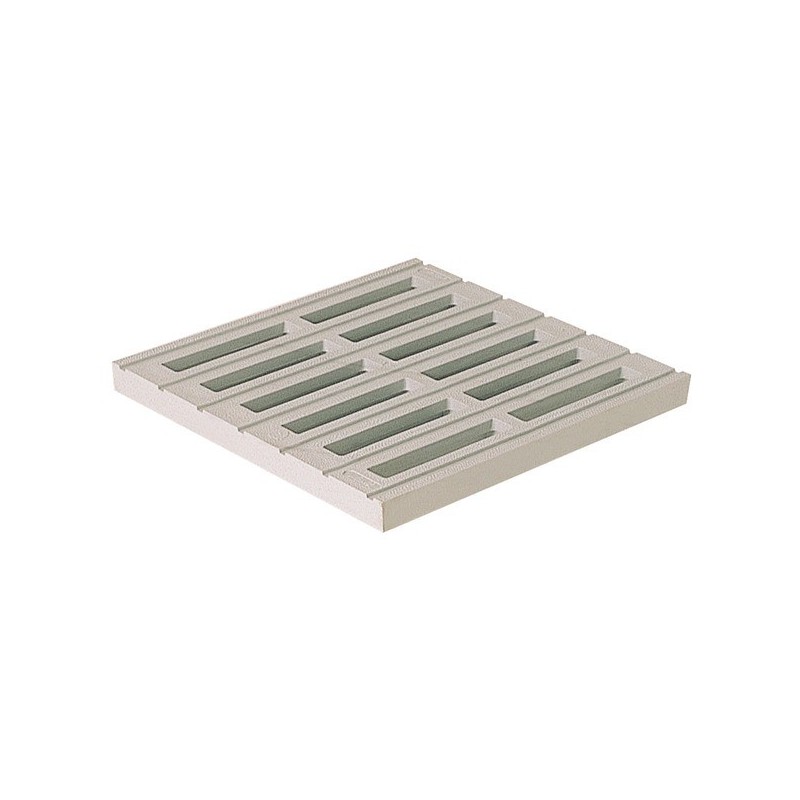 Regard eau pluviale grille pour regard de 25 x 25 gris 1 pièce(s) - nicoll