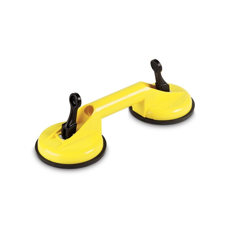 Ventouses 1 ou 2 têtes 1 pièce(s) ventouse 2 têtes corps plastique - 2x 30kg - stanley division cons