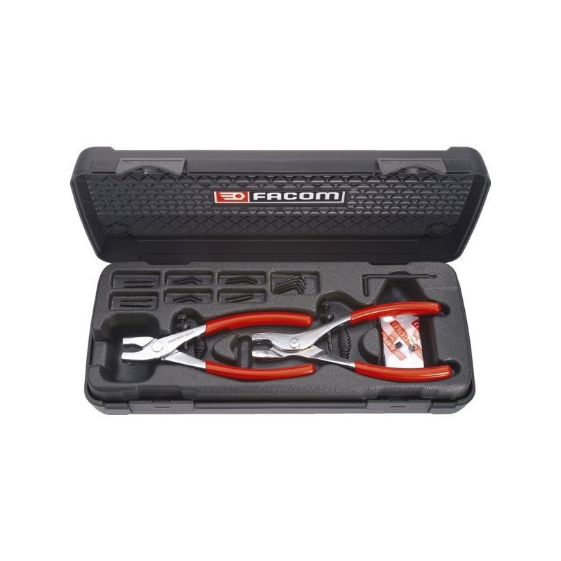 Jeu de pinces à becs amovibles jeu de pinces à becs amovibles 1 coffret(s) de 2 pièce(s) - facom