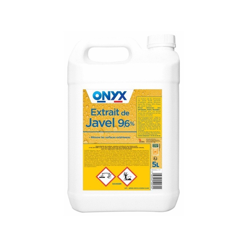 Extrait de javel 9,6% extrait de javel 9,6% 1 bidon(s) de 5 litre(s) - ardea