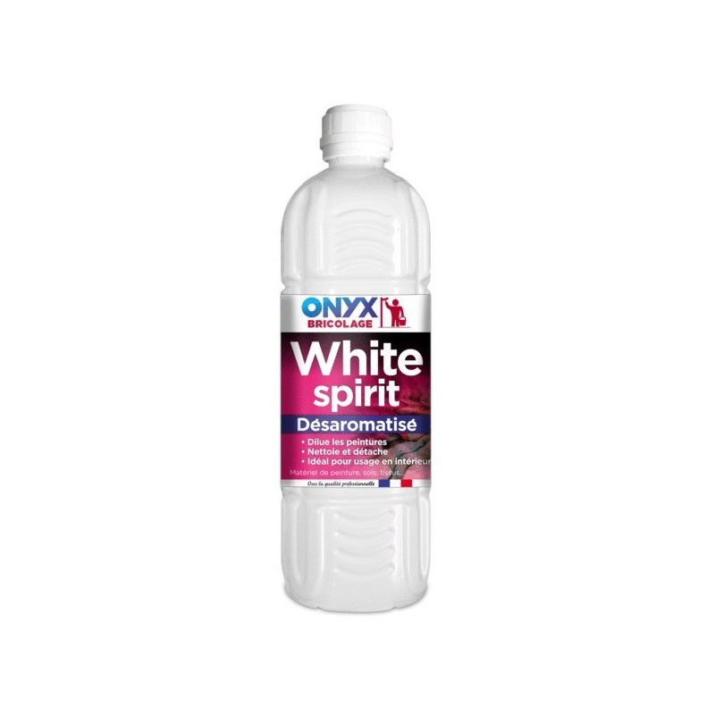 White spirit désaromatisé white spirit désaromatisé 1 bouteille(s) de 1 litre(s) 1 litre(s) white spirit - onyx