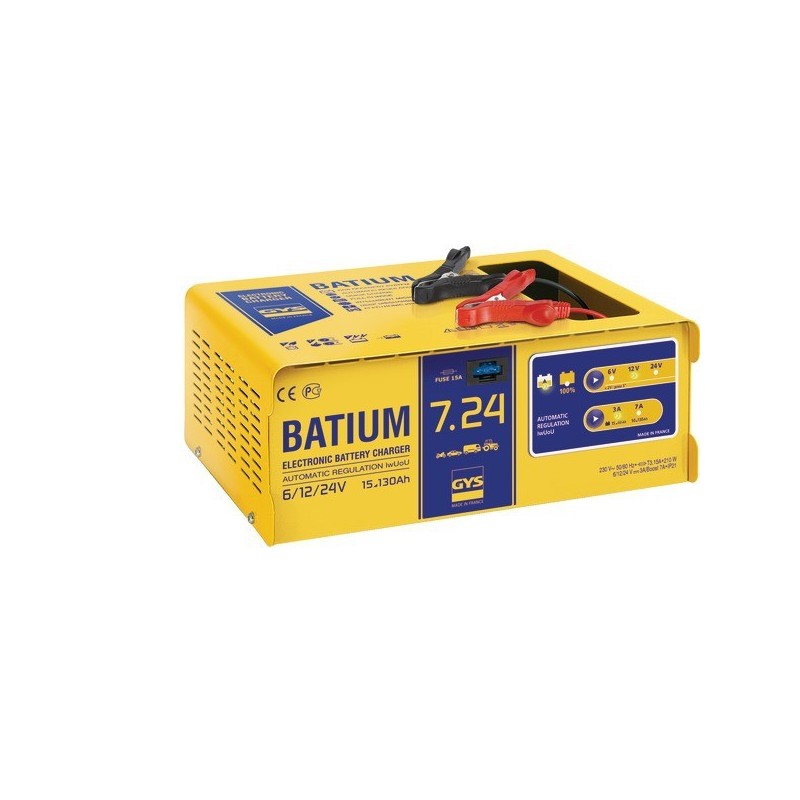 Chargeur automatique batium 7-24 6v - 12v -24v chargeur automatique batium 7-24 engins agricoles, vé