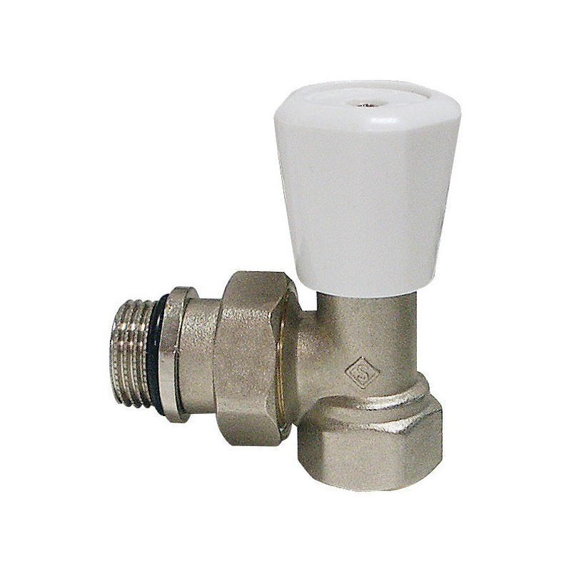 Robinets à réglage manuel robinet à réglage manuel équerre nickelé f12 x 17 1 blister(s) - ayor