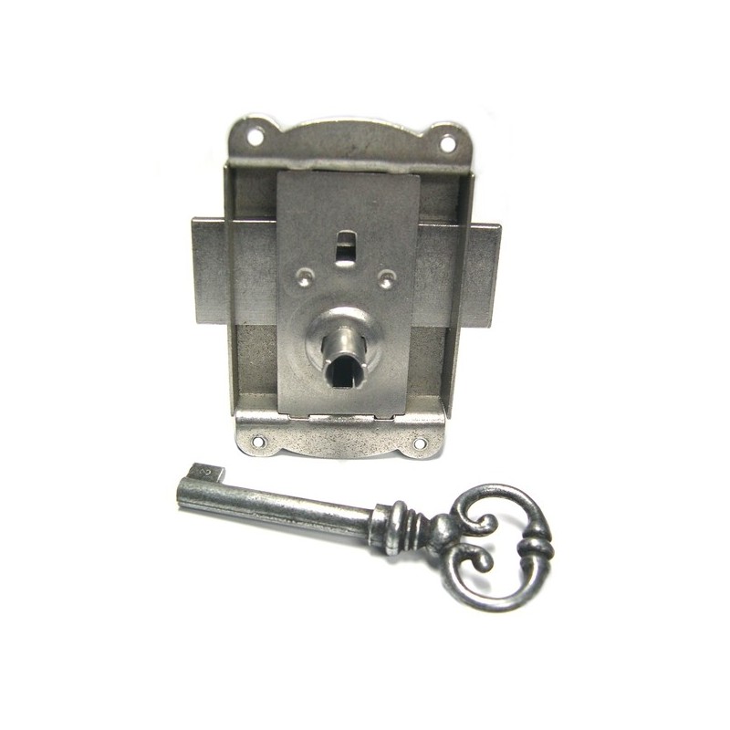 Serrure à pattes serrure à pattes fer brut broche 25 mm 1 sachet(s) de 1 pièce(s) - select hardware