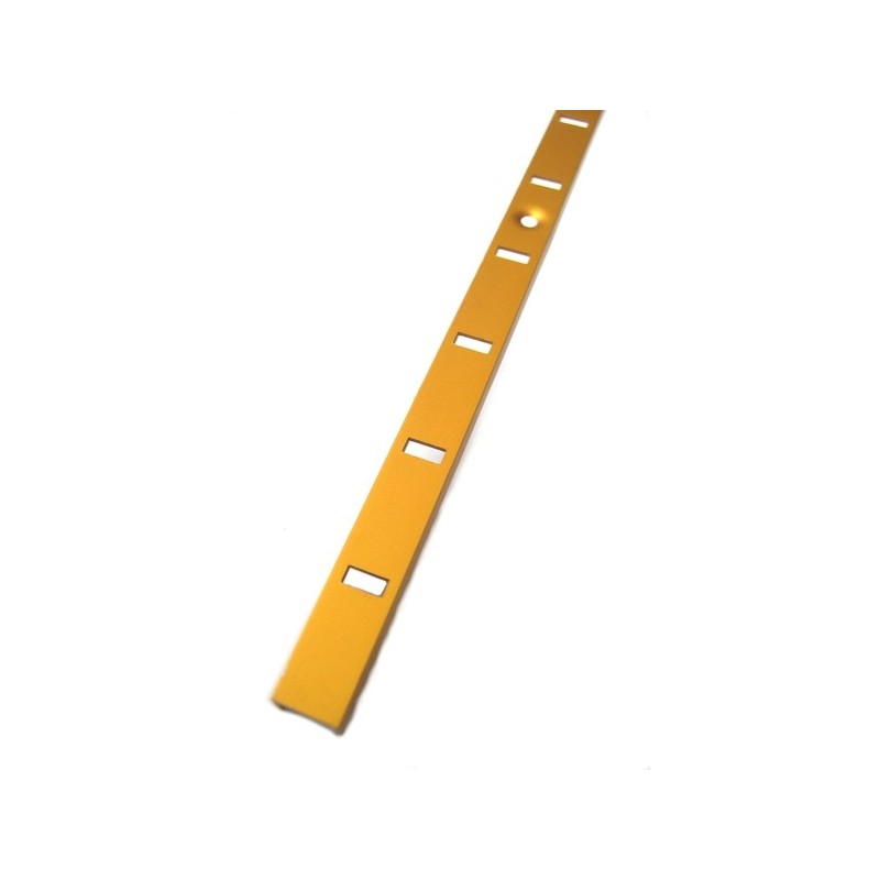 Crémaillères à visser aluminium crémaillère à visser alu argent 11 mm 1 pièce(s) - select hardware f