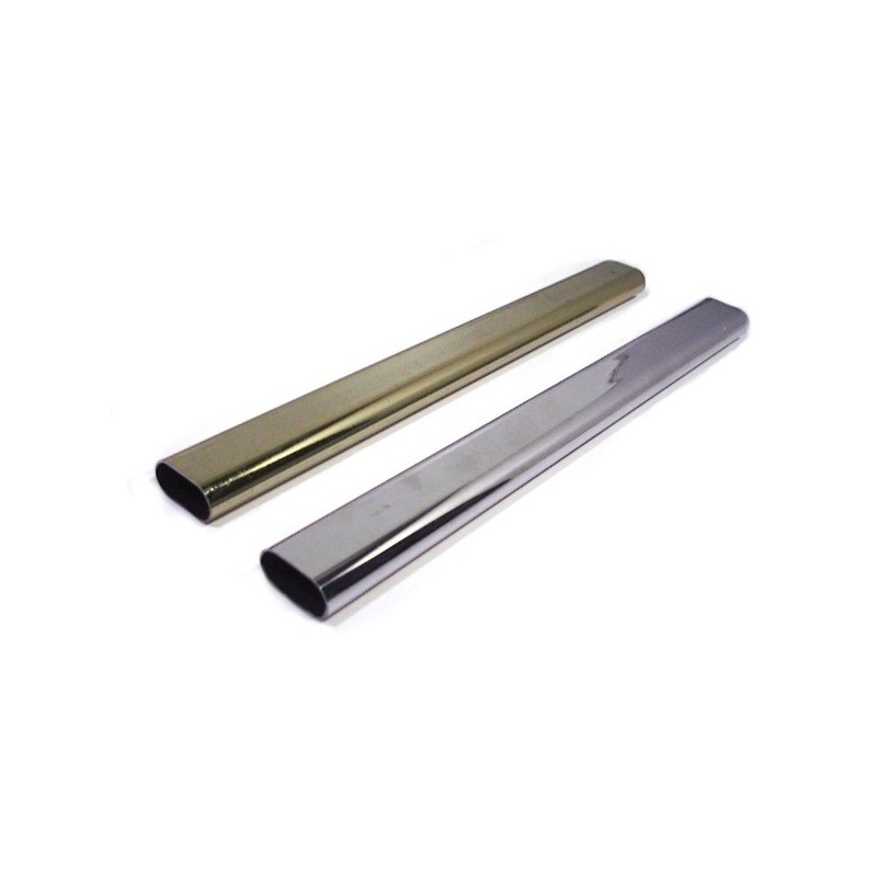 Tube de penderie ovale 1 pièce(s) tube oval chromé long 2 m - select hardware france