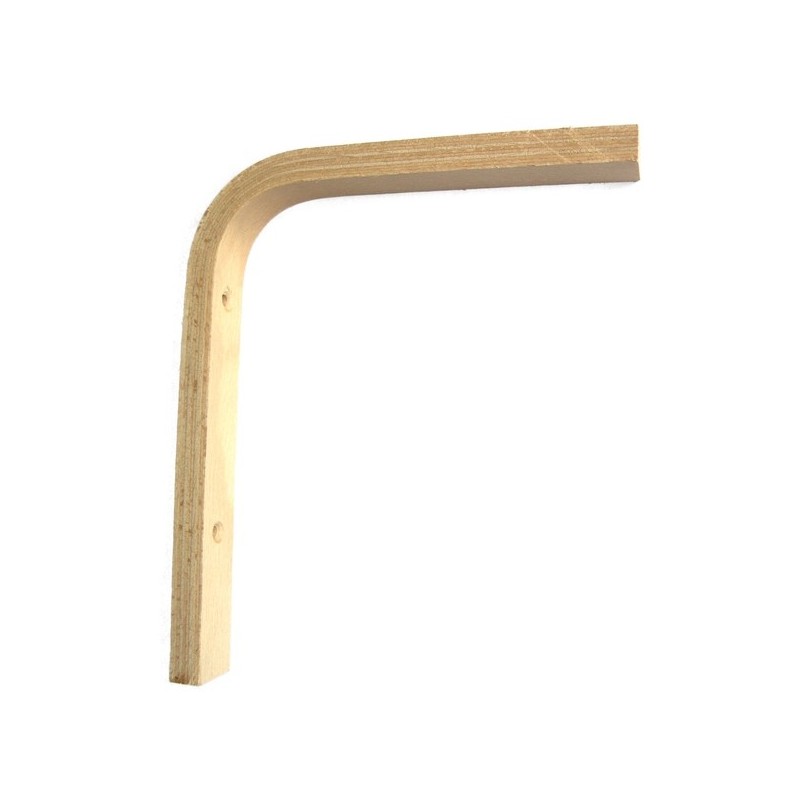 Consoles lamellé-collé console 150 x 180 mm charge 15 kg 1 pièce(s) - select hardware france