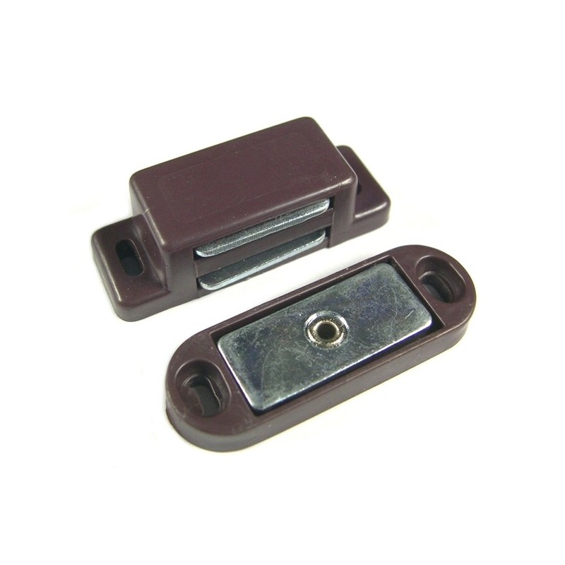 Loqueteaux magnétiques 4 kg loqueteau magnetique 4 kg marron 1 sachet(s) de 1 pièce(s) - select hard