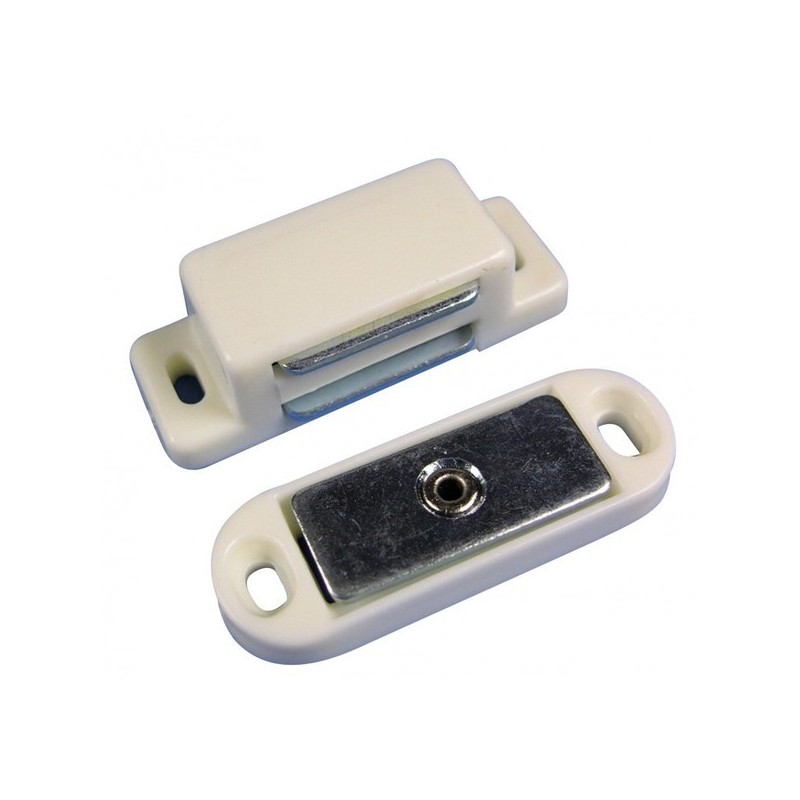 Loqueteaux magnétiques 4 kg loqueteau magnetique 4 kg blanc 1 sachet(s) de 1 pièce(s) - select hardw