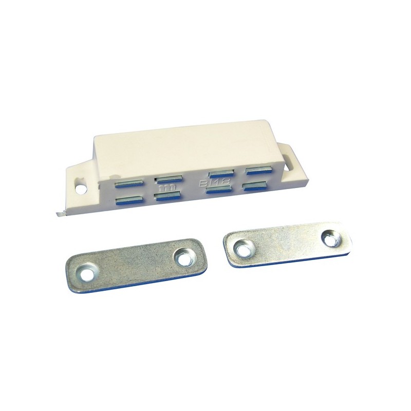 Loqueteaux magnétiques 8 kg loqueteau magnétique 8 kg marron 1 pièce(s) - select hardware france