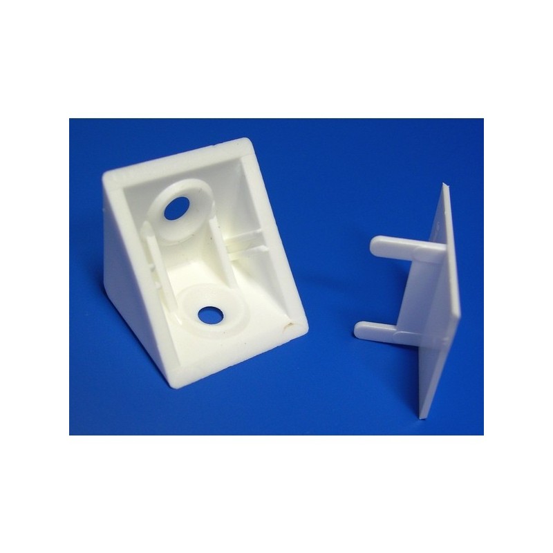 Équerres systemtac pro equerre system tac pro simple blanc 24x22x22mm 1 sachet(s) de 4 pièce(s) - se