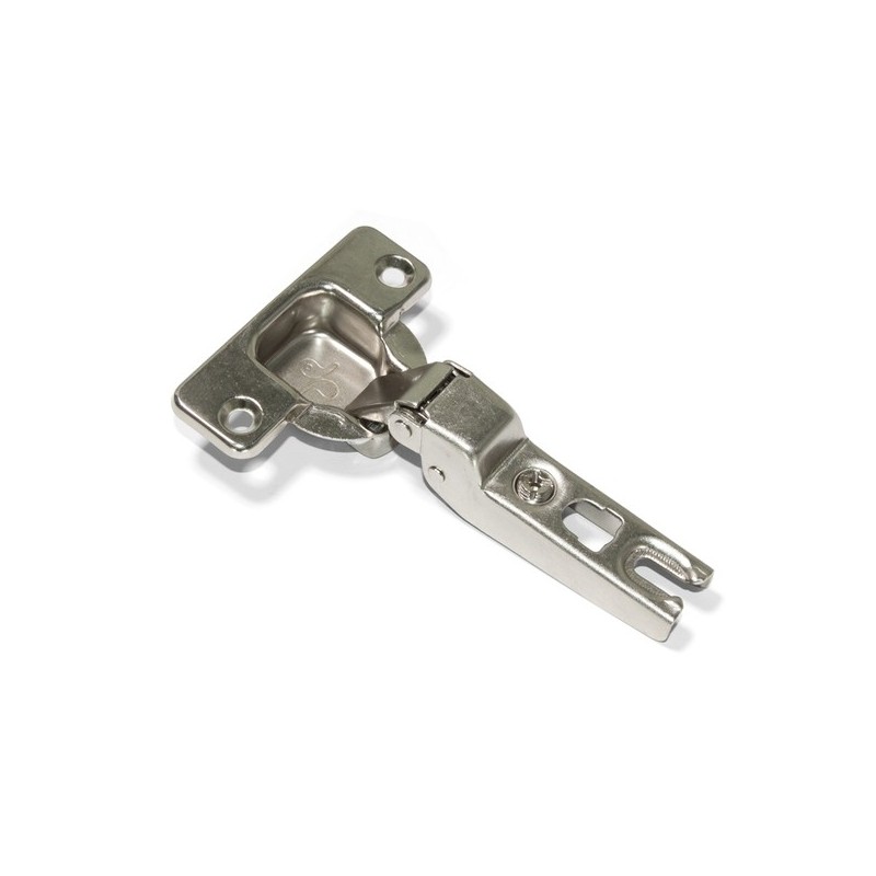 Charnières à entailler ø 35 mm charnière ø35mm 90° entrante recouvrement mini embase fixe 1 sachet(s