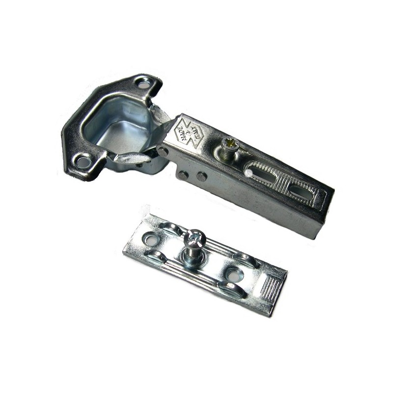 Charnières à entailler ø 35 mm charnièreø35mm 90° recouvrement maxi avec embase fixe 1 sachet(s) de 