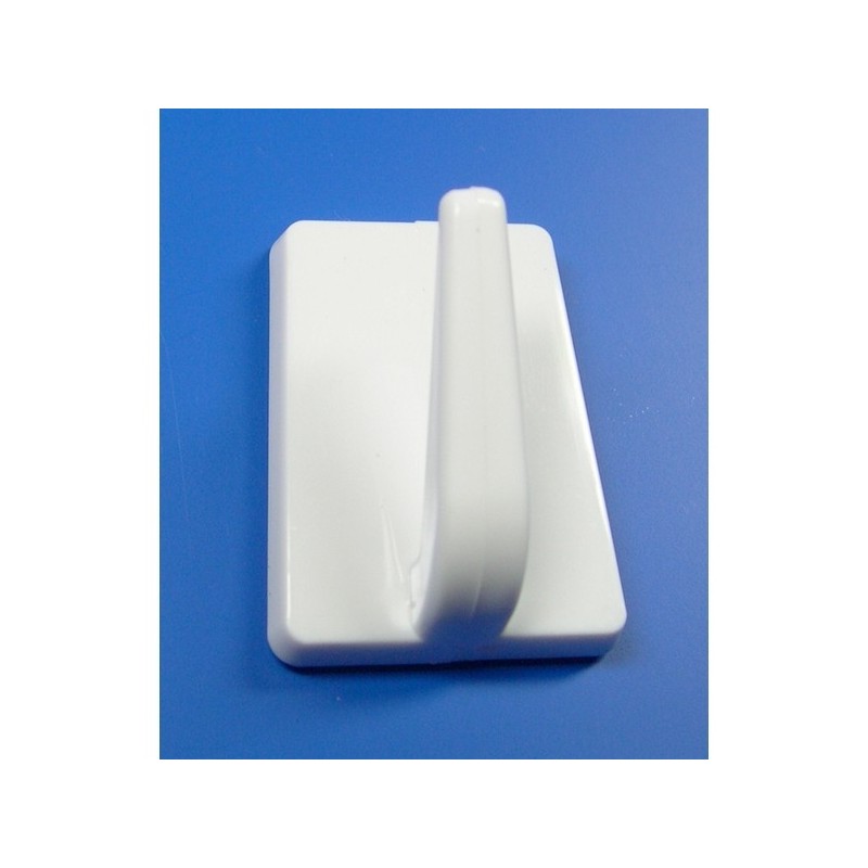 Crochets crochet adhésif plastique blanc ø 36 mm 1 blister(s) de 3 pièce(s) - select hardware france