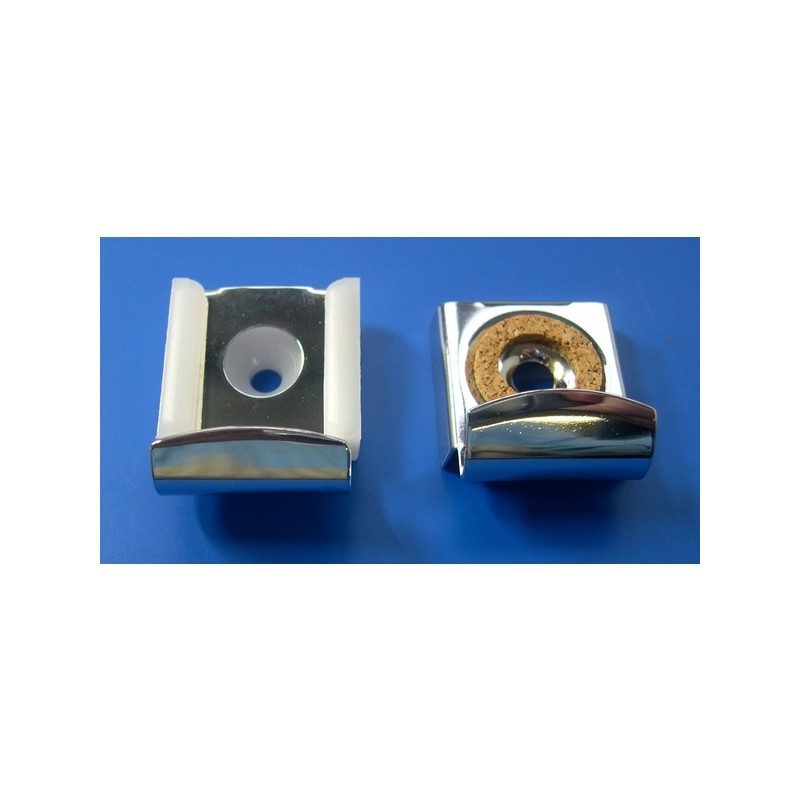 Pattes à glace patte à glace extensible avec ressort chromée 30x24 mm 1 sachet(s) de 4 pièce(s) - se