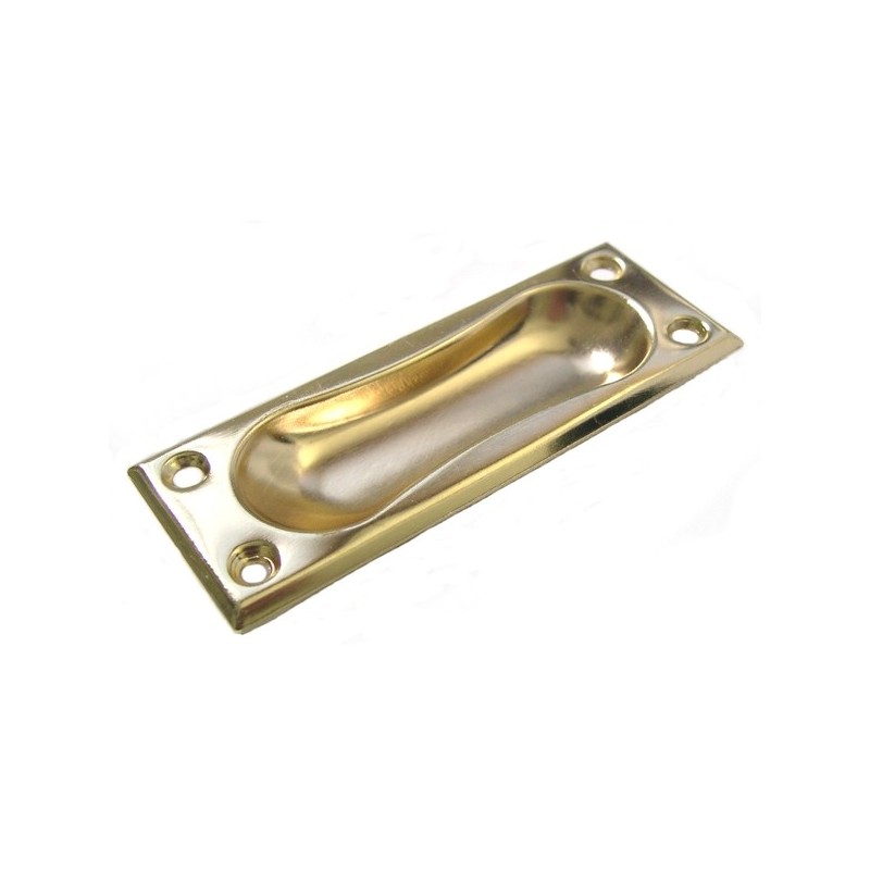 Poignées d'ameublement poignée à cuvette laiton vernis 1 sachet(s) de 1 pièce(s) - select hardware f