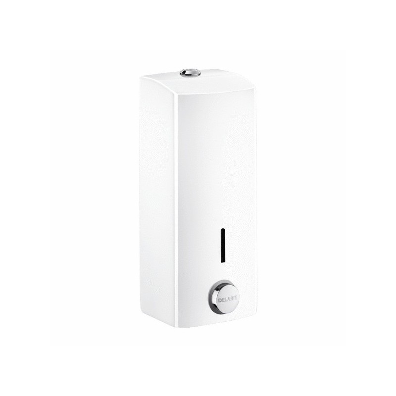 Distributeur savon liquide - inox 1 pièce(s) distributeur de savon liquide - inox époxy blanc - 1l -