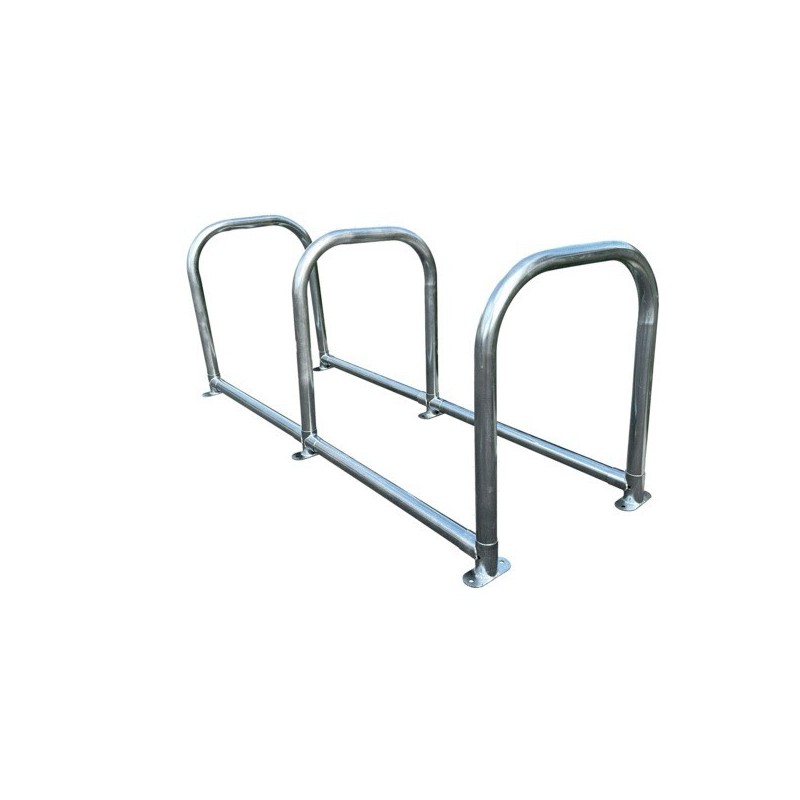 Arceau pour 1 ou 2 vélos 750x750x50mm - acier galvanisé 1 pièce(s) arceau pour 1 ou 2 vélos 750x750x