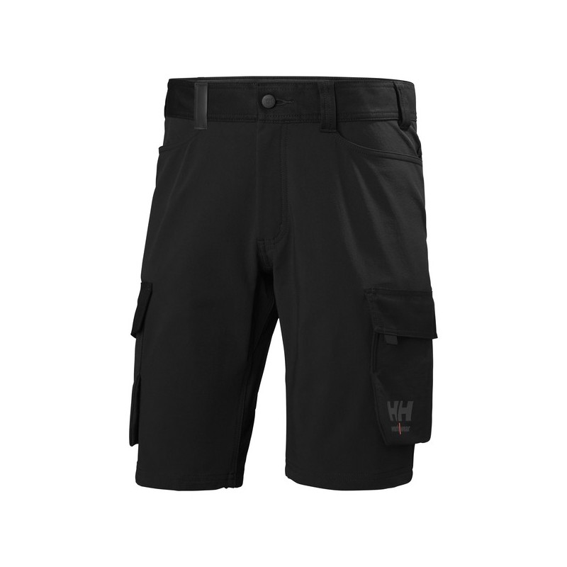 Short oxford 4x 200 - 300 g entre 4 et 6 noir 58 bermuda 1 pièce(s) coton / polyester, polyamide / élasthanne short oxford 4x noir t58 - helly hansen