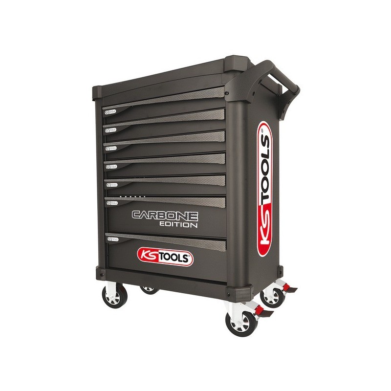 Servante 7 tiroirs carbone edition équipée de 314 outils 7 noire 1 pièce(s) 49.4 kg servante 7 tiroi