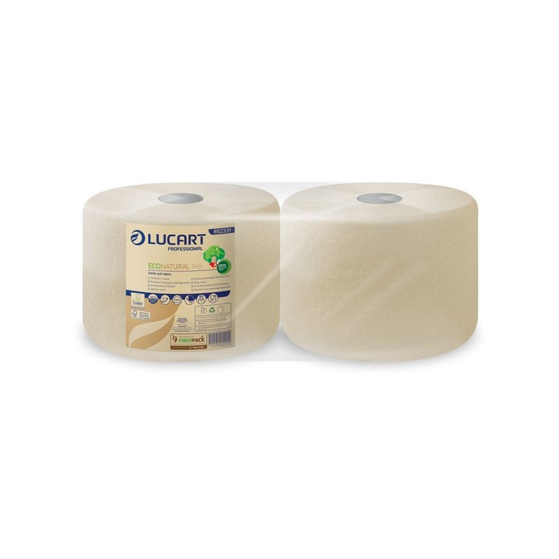 Bobines d essuyage eco natural 560 formats 1 lot(s) de 2 bobine(s) bobines d'essuyage eco natural 560 formats rouleau pour distributeur 560 - ets alai