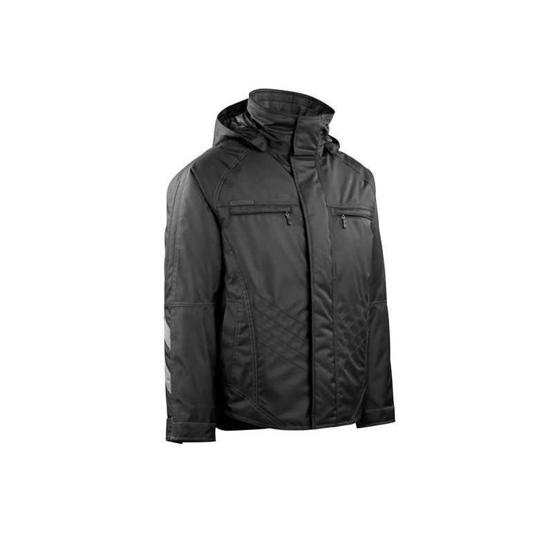 Veste grand froid frankfurt veste pilote frankfurt noir tl 200 - 300 g entre 4 et 6 l polyester parka 1 pièce(s) gris anthracite / noir gris, noir - m