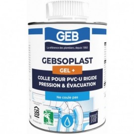 Colle PVC GEBSOPLAST GEL + / Évacuation eau potable