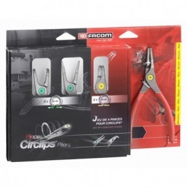 Jeu de 4 pinces pour cilclips