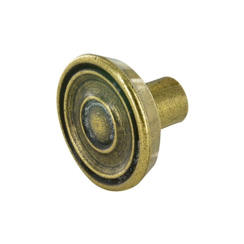 Bouton nervure d30 zamak bronze bronze 30 mm 1 sachet(s) de 1 unité(s) bouton nervure d30 zamak bronze zamak - interges.com