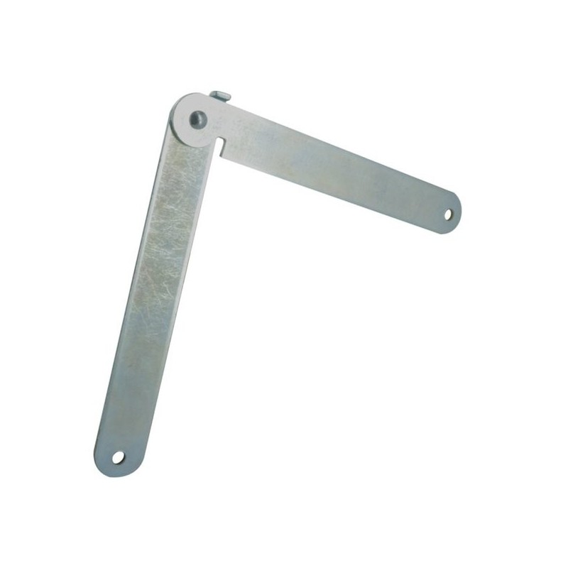 Compas de tréteau l 275 mm - acier zingué 1 sachet(s) de 2 unité(s) compas de tréteau l 275 mm - acier zingué - interges.com