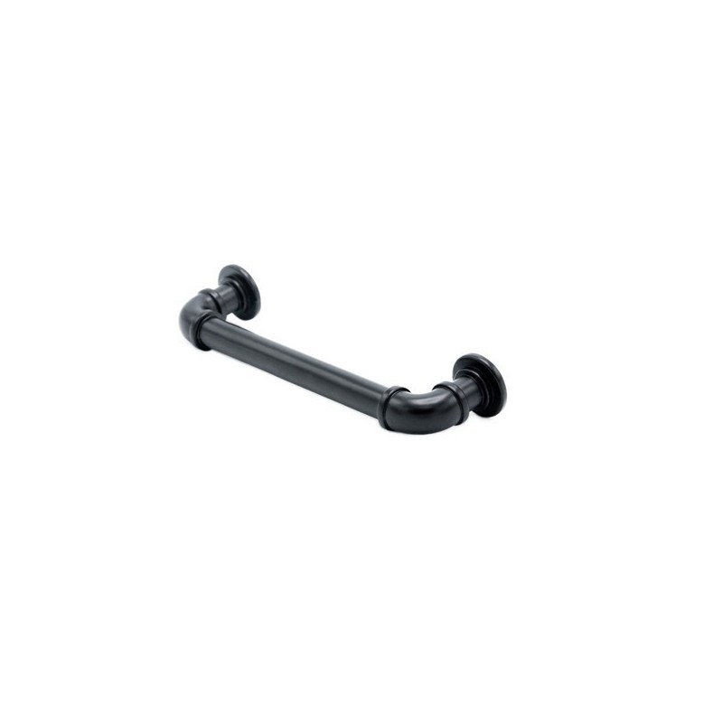 Poignee industrielle noir l152 e128 noir 1 sachet(s) de 1 unité(s) poignee industrielle noir l152 e128 aluminium 128 mm 152 mm - interges.com