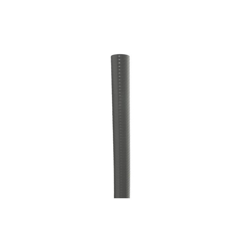 Tube flexible tuflex mâle/mâle pour évacuation sanitaire 40 mm 1 pièce(s) tube flexible tuflex ø40mm mâle-mâle l1m pvc gris mâle / mâle tube - nicoll