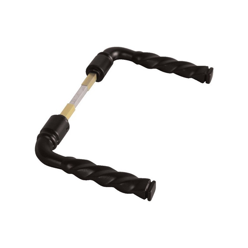 Béquilles et boutons doubles béquille double torsadée 1171 1 paire(s) - duval