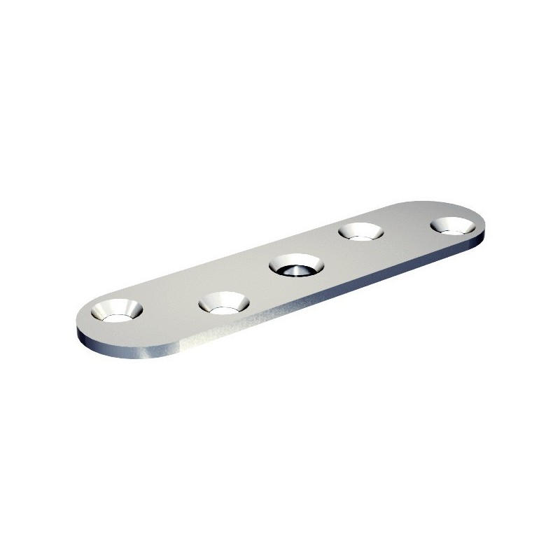 Platines platine pour fixation sur chant 1 pièce(s) - mantion sas