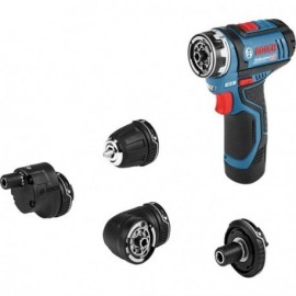 Perceuse-visseuse FlexiClick GSR 12V-15 FC Set + accessoires