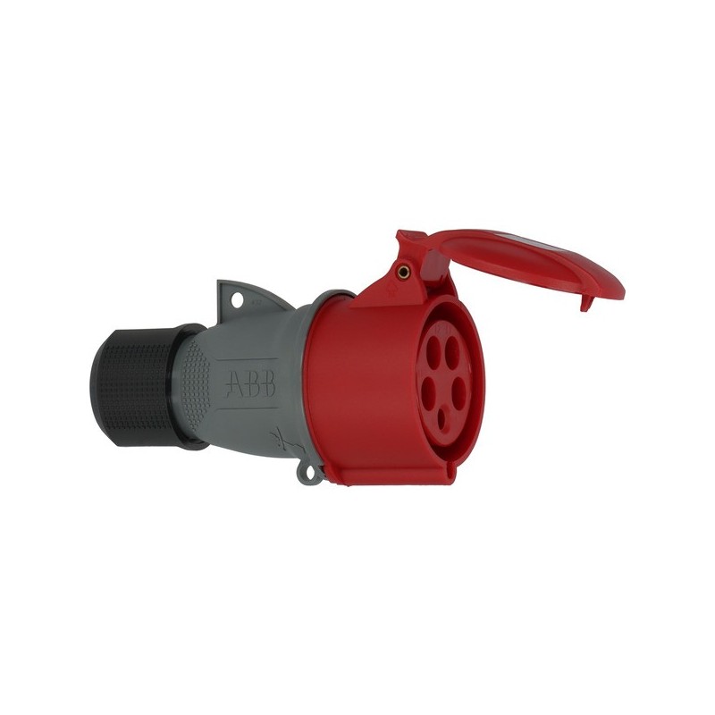 Fiche femelle 3p+t 16 a/415 v ip44 1 pièce(s) fiche femelle 3p+n+t 32 a/415 v ip44 femelle 3p+n+t 32 a 415 v - brennenstuhl