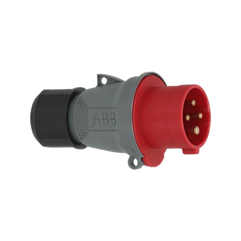 Fiche mâle 3p+t 16 a/415 v ip44 1 pièce(s) fiche mâle 3p+t 16 a/415 v ip44 mâle 16 a 3p+t 415 v - brennenstuhl