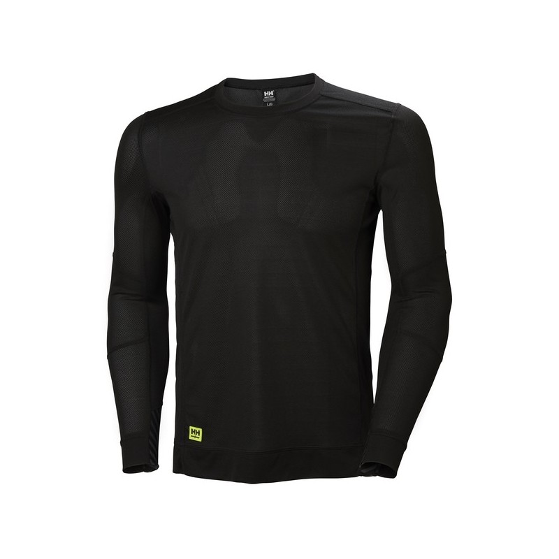 Sous-vêtement lifa sous-vêtement lifa noir ts s sous-vêtements 100 - 200 g noir polypropylène 0 1 pièce(s) - helly hansen