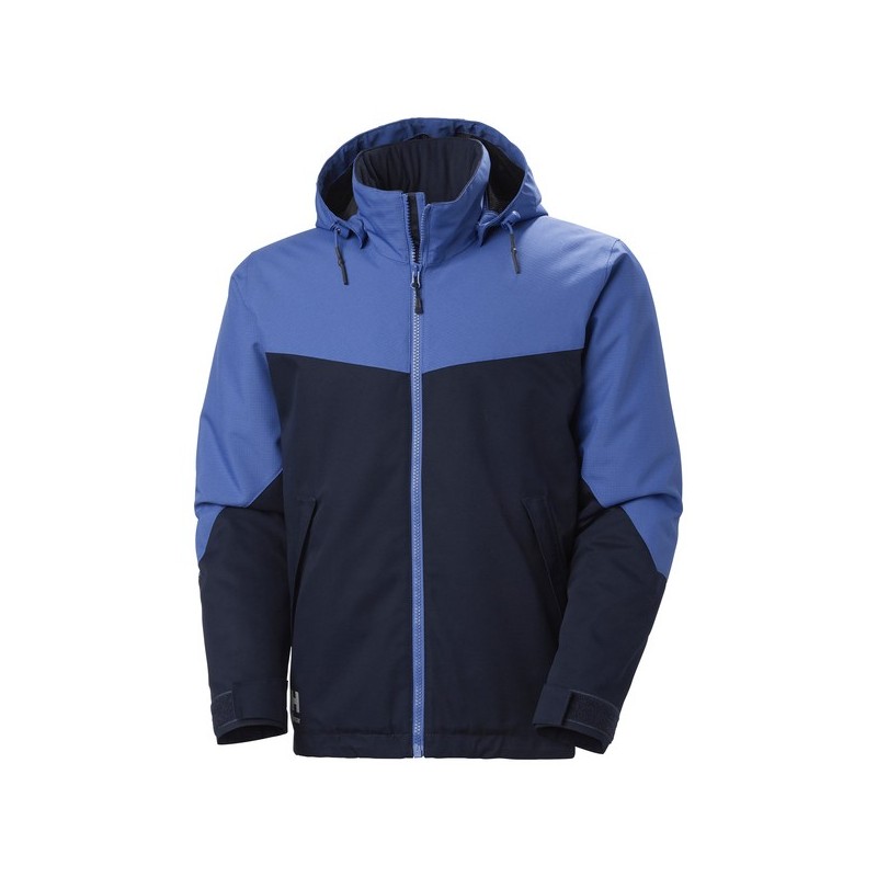 Veste d'hiver oxford 200 - 300 g xl entre 1 et 3 polyester bleu veste 1 pièce(s) marine/bleu veste oxford winter marine/bleu txl - helly hansen