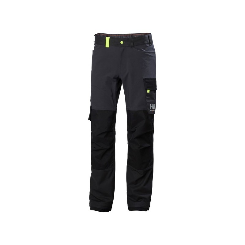 Pantalon oxford 4x 200 - 300 g entre 4 et 6 pantalon 40 1 pièce(s) pantalon oxford 4x gris/noir t40 gris / noir polyamide, coton / polyester, élasthan