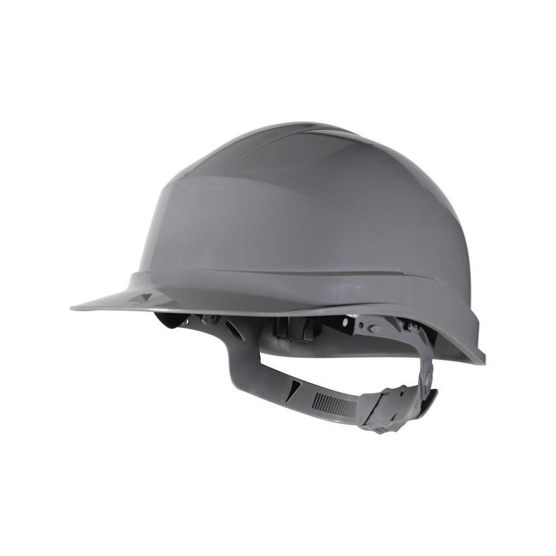 Casque de chantier zircon 1 gris non aucune crémaillère 1 pièce(s) polypropylène casque de chantier zircon 1 gris - delta plus