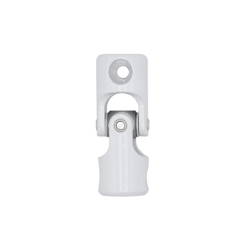 Genouillère pour tige d'entraînement 1 pièce(s) genouillère 6 pans de 6 mm tringle ø12 mm - acier blanc - interges.com