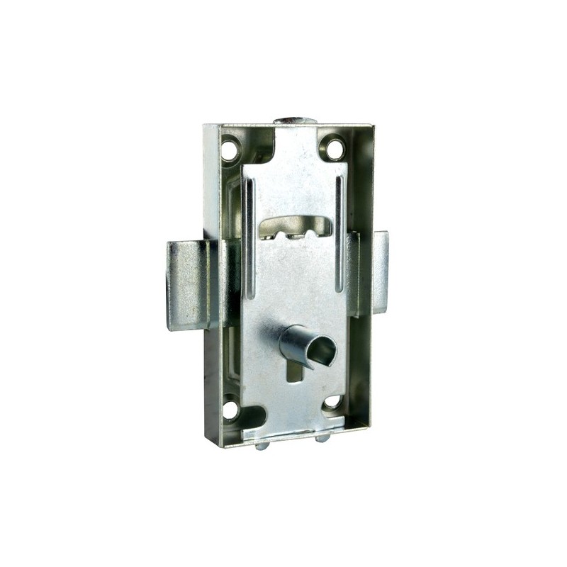 Serrure de meuble en applique 1 pièce(s) serrure de meuble en applique 70 x 40 mm, axe 20 mm - interges.com